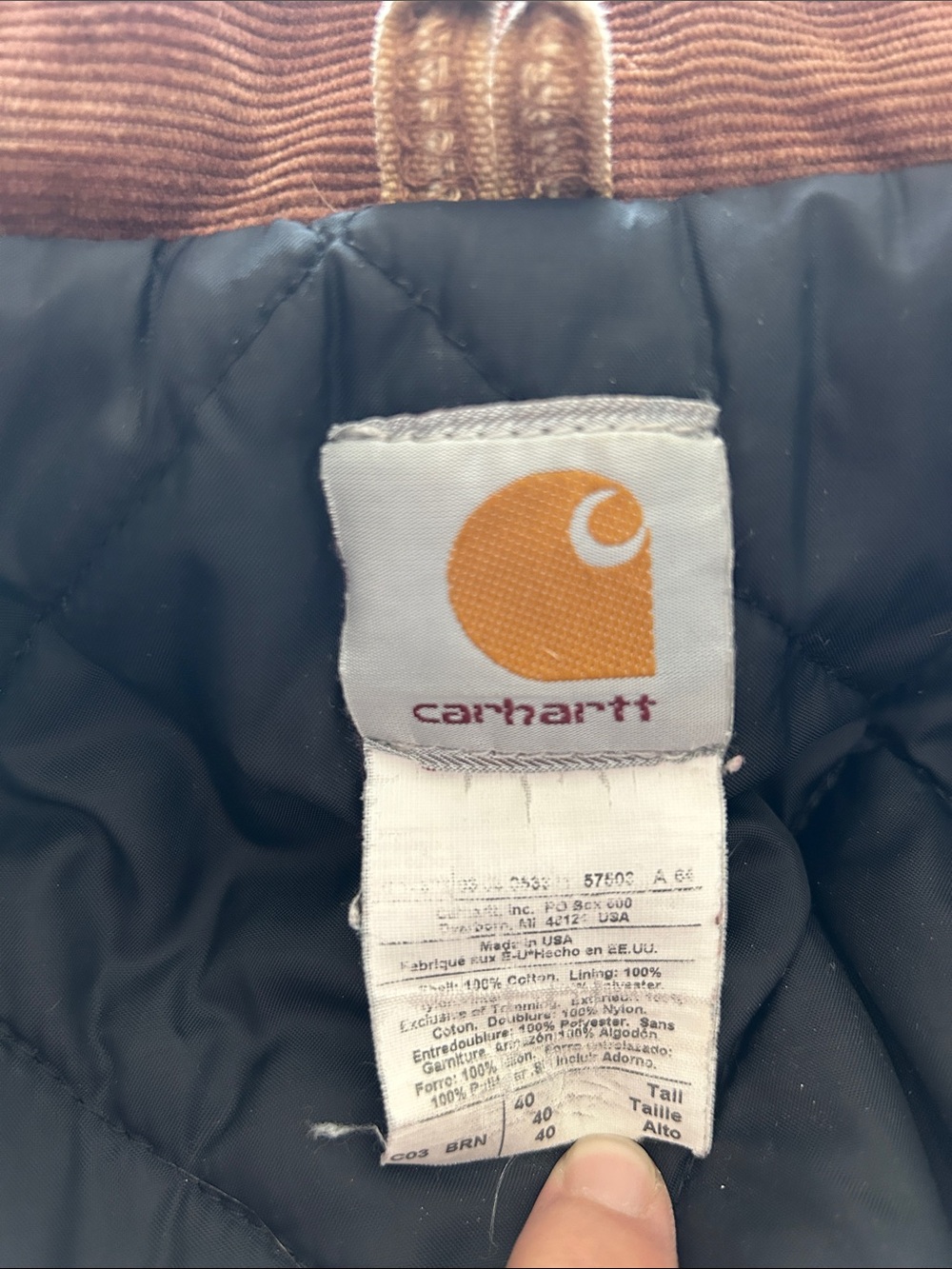 Carhartt chore coat made in USA - Picture 4 of 8